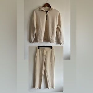 Women's Cream lounge Set